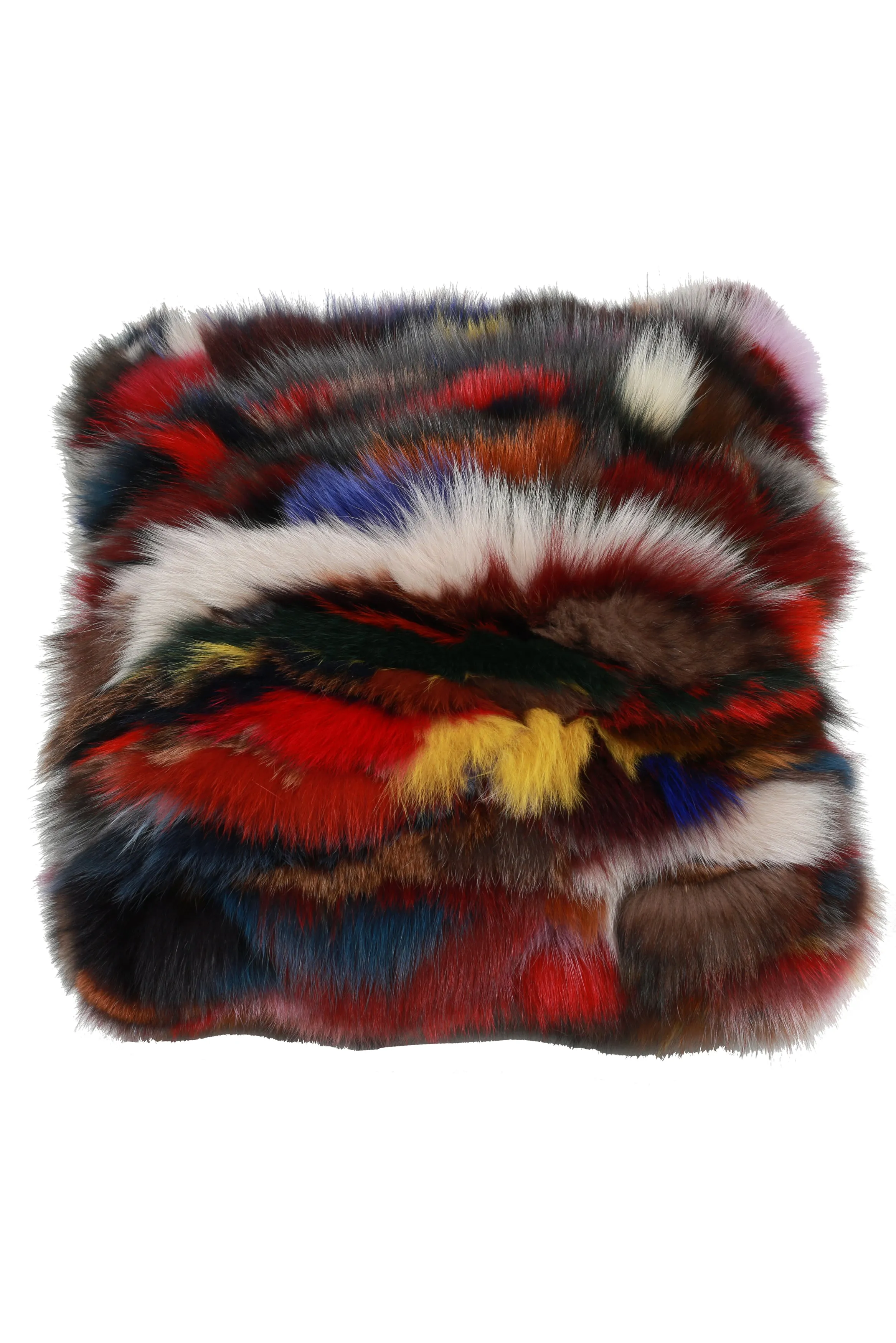 Home Collection - Fox Fur Pillow with Insert
