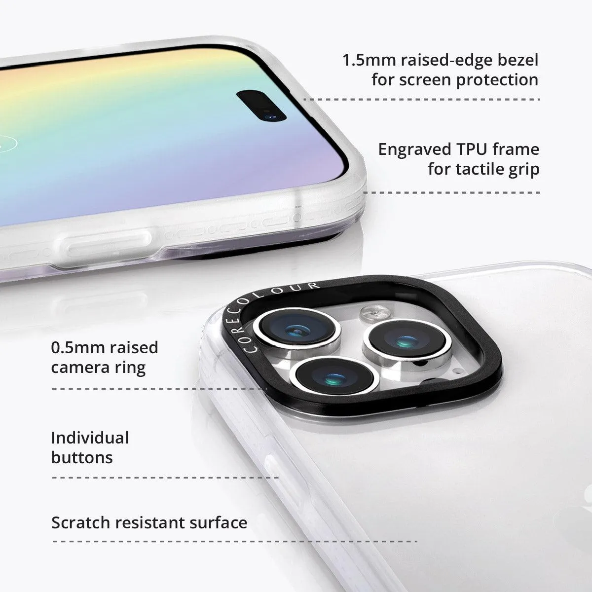 iPhone 12 Pro Max Iridescent Glitter Phone Case  MagSafe Compatible