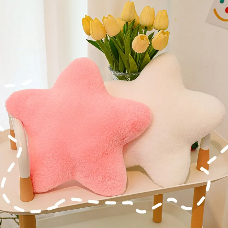 Kawaii Cream Star Pillow