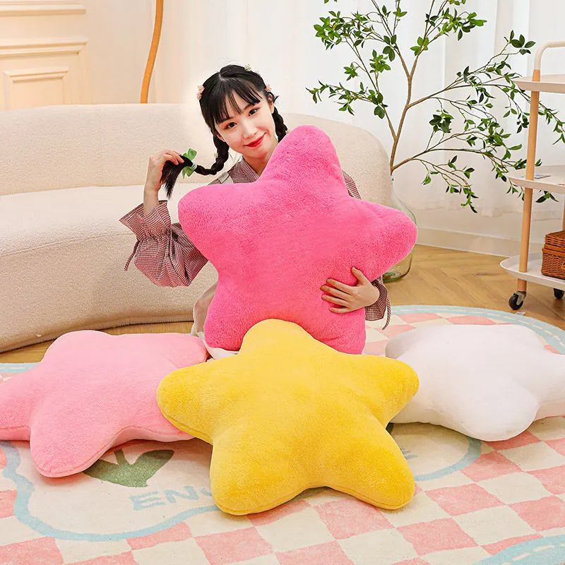 Kawaii Cream Star Pillow