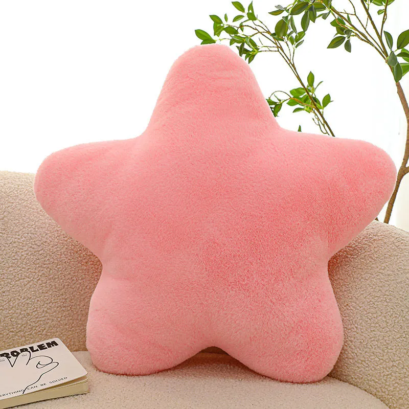 Kawaii Cream Star Pillow