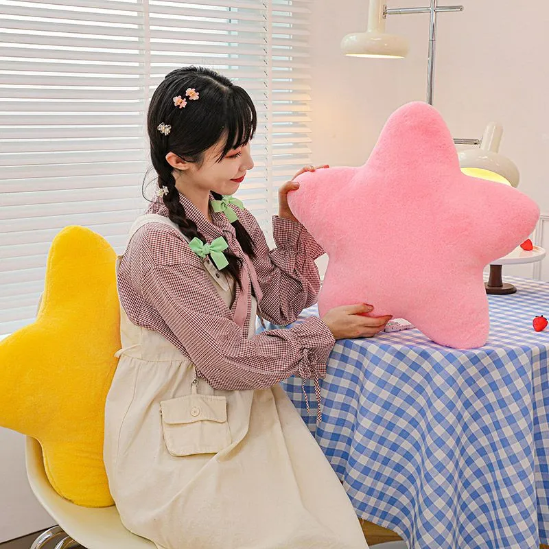 Kawaii Cream Star Pillow