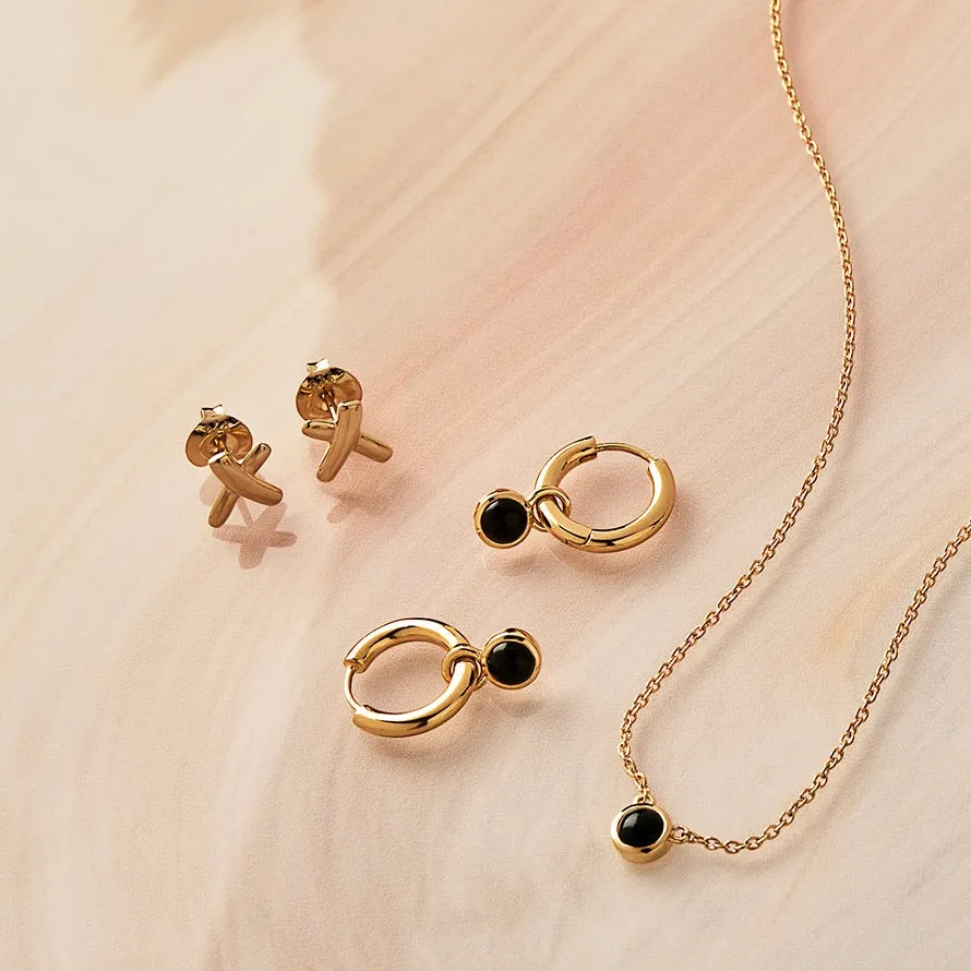 Kiss Stud Earring
