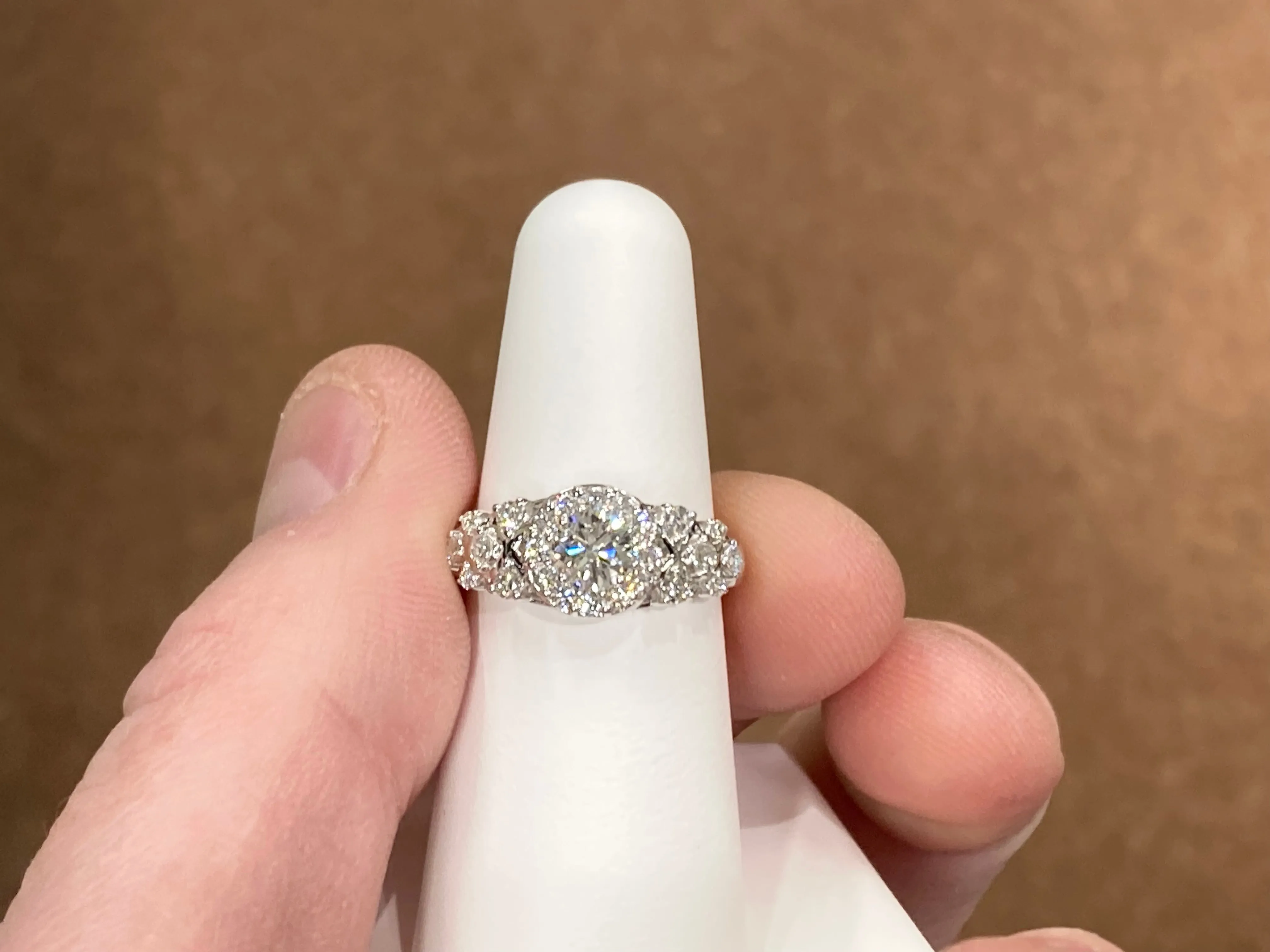 Lab Grown Diamond Engagement Ring