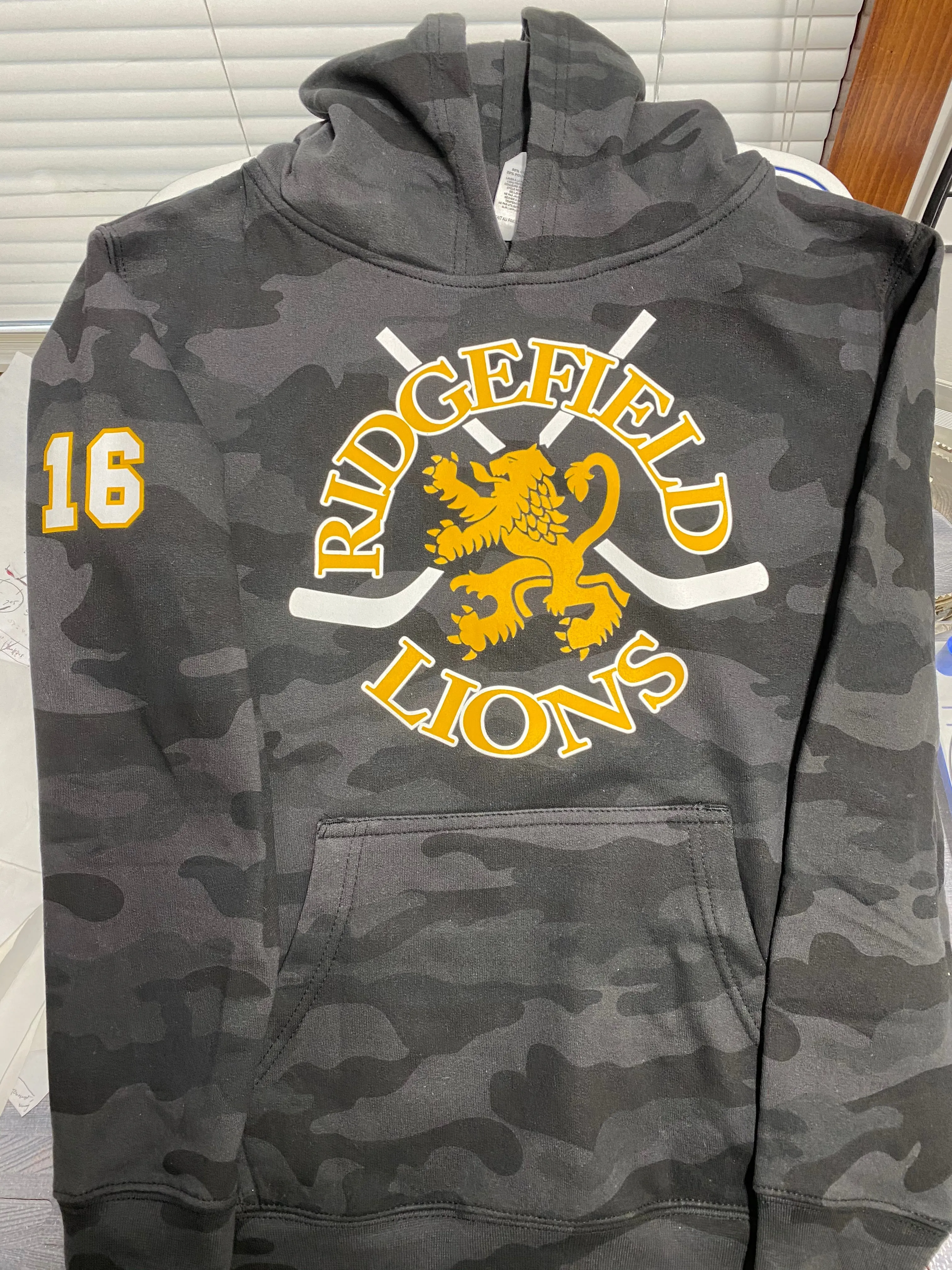 Lions Camouflage Team Hoodie