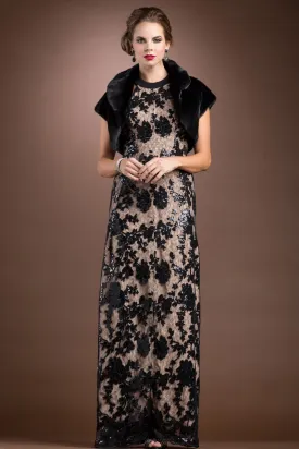 Mink Fur Caplet