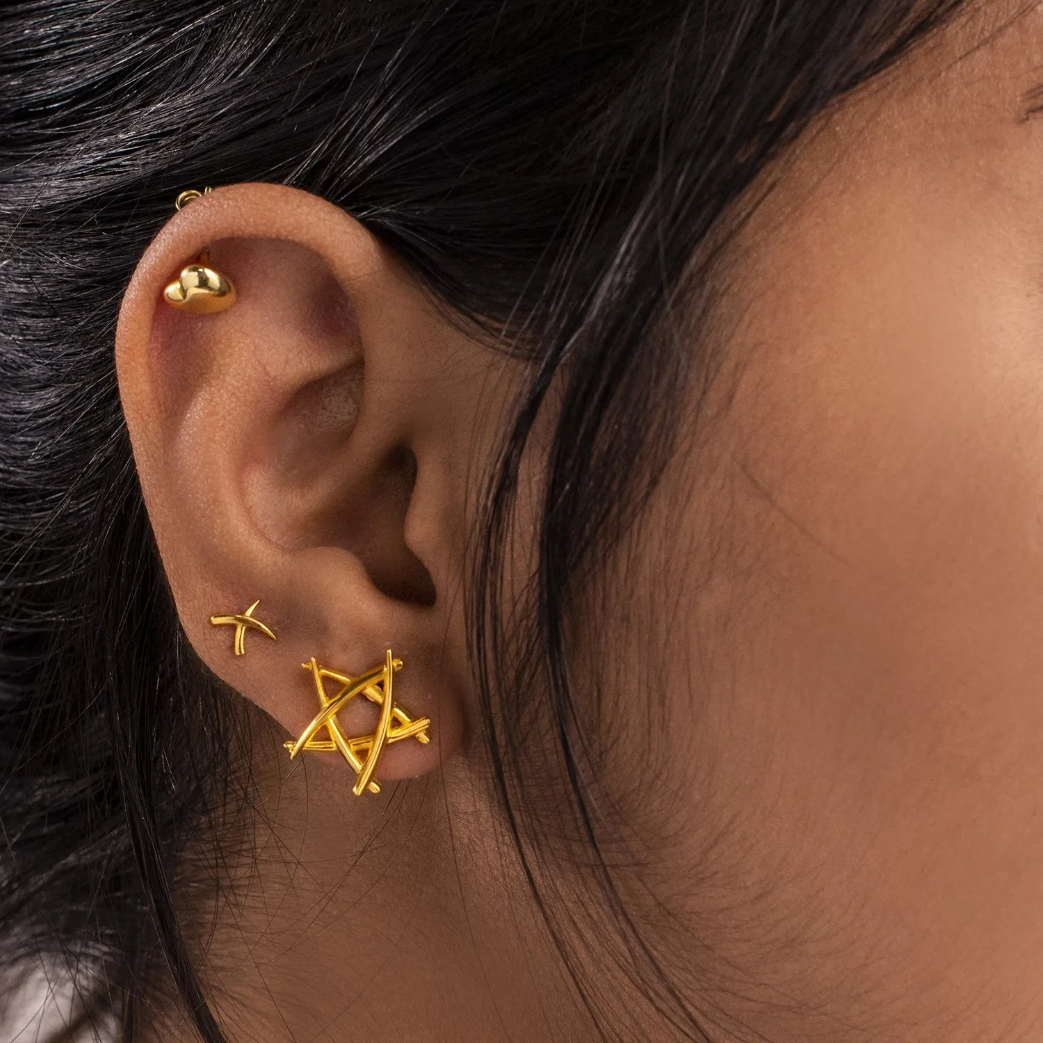 Molto Star Stud Earrings