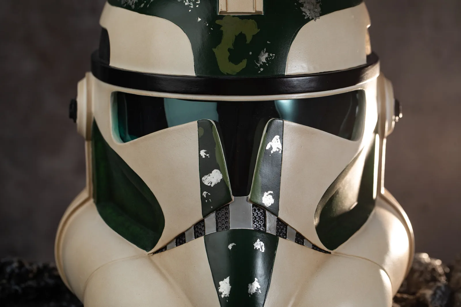 【Neu eingetroffen】Xcoser Star Wars The Clone Wars Commander Gree Helm Cosplay Requisiten Harz Replik Halloween