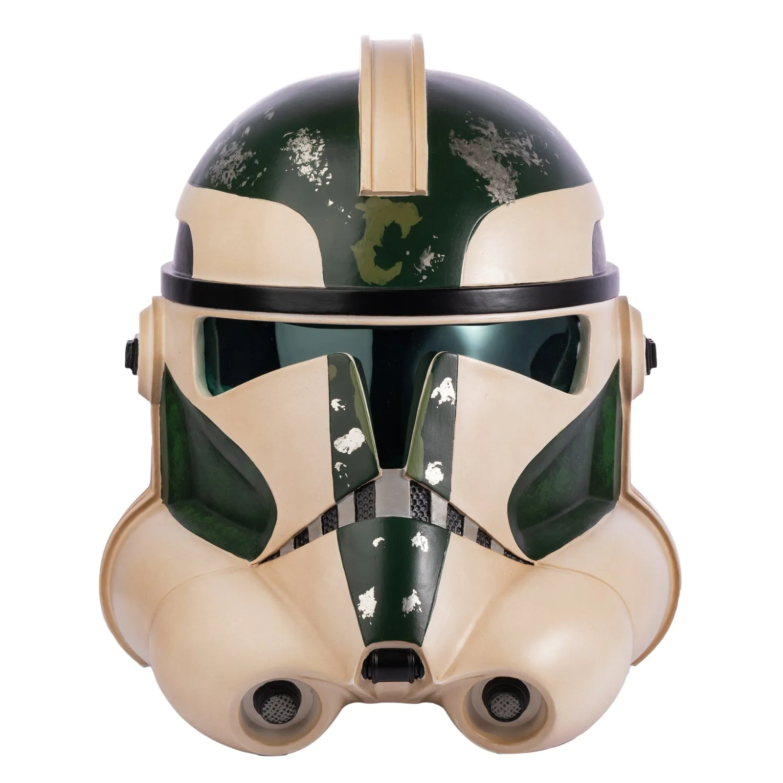 【Neu eingetroffen】Xcoser Star Wars The Clone Wars Commander Gree Helm Cosplay Requisiten Harz Replik Halloween