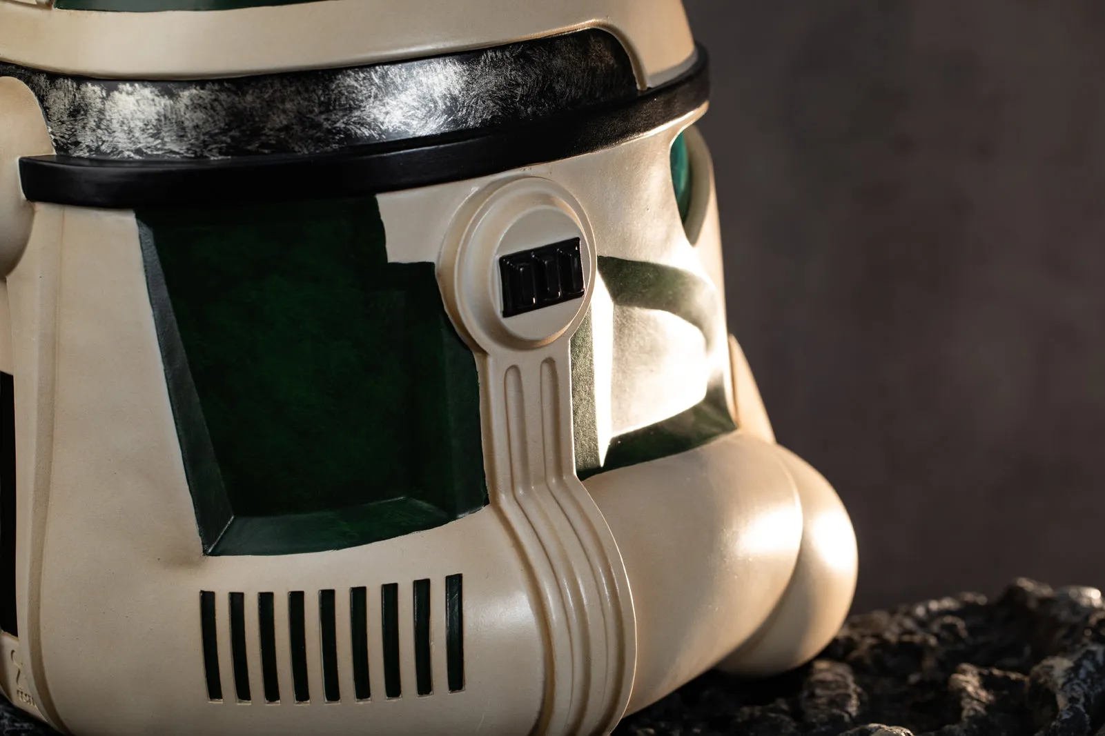 【Neu eingetroffen】Xcoser Star Wars The Clone Wars Commander Gree Helm Cosplay Requisiten Harz Replik Halloween