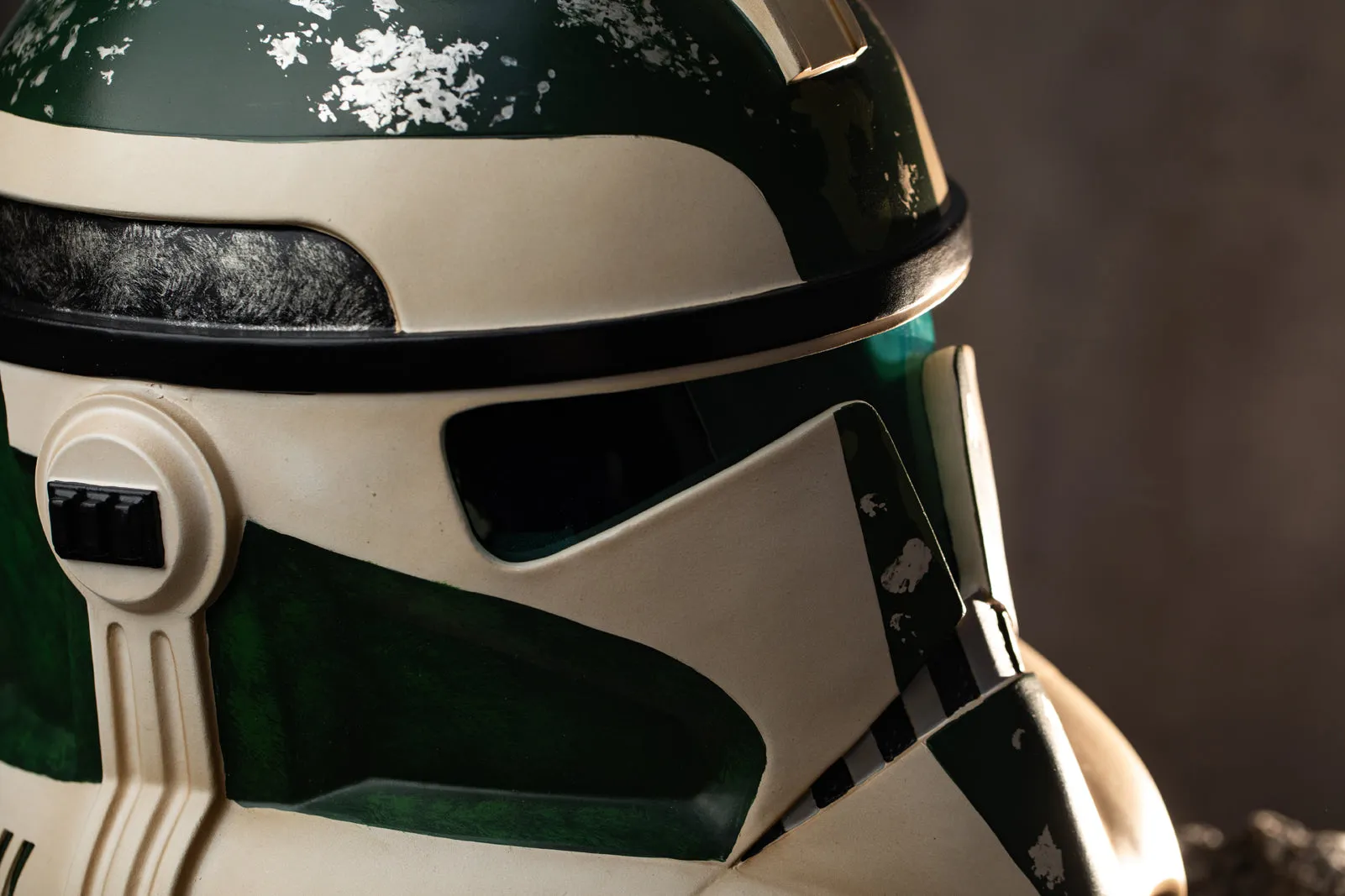 【Neu eingetroffen】Xcoser Star Wars The Clone Wars Commander Gree Helm Cosplay Requisiten Harz Replik Halloween