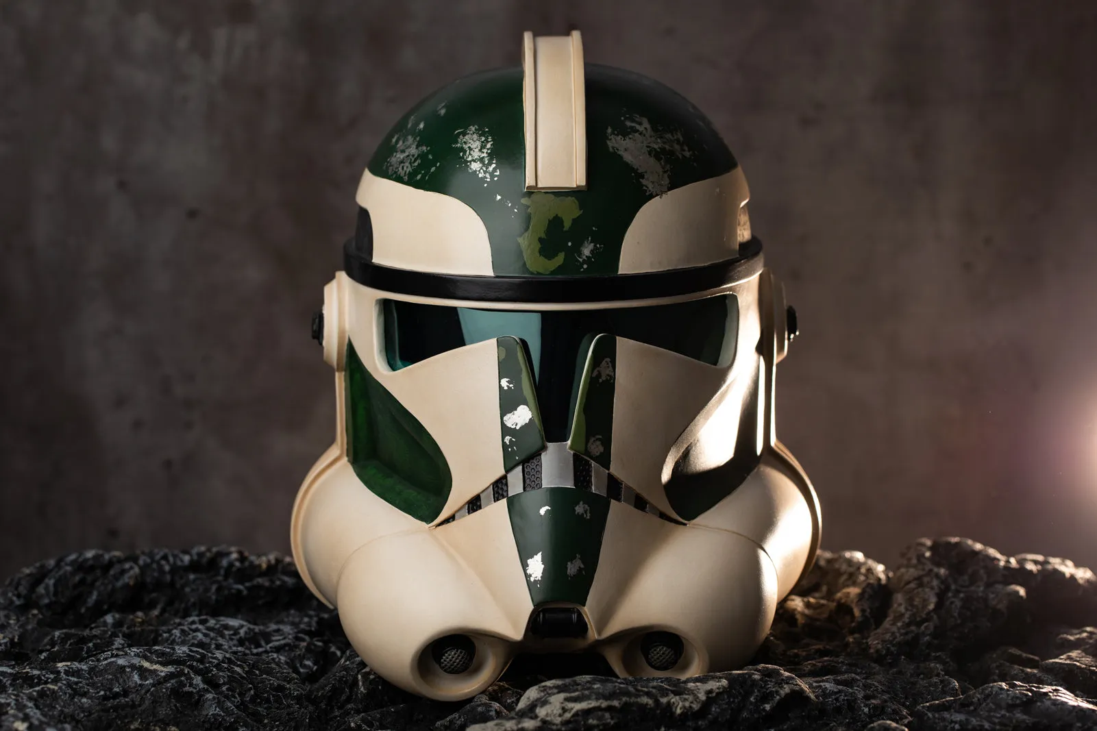 【Neu eingetroffen】Xcoser Star Wars The Clone Wars Commander Gree Helm Cosplay Requisiten Harz Replik Halloween