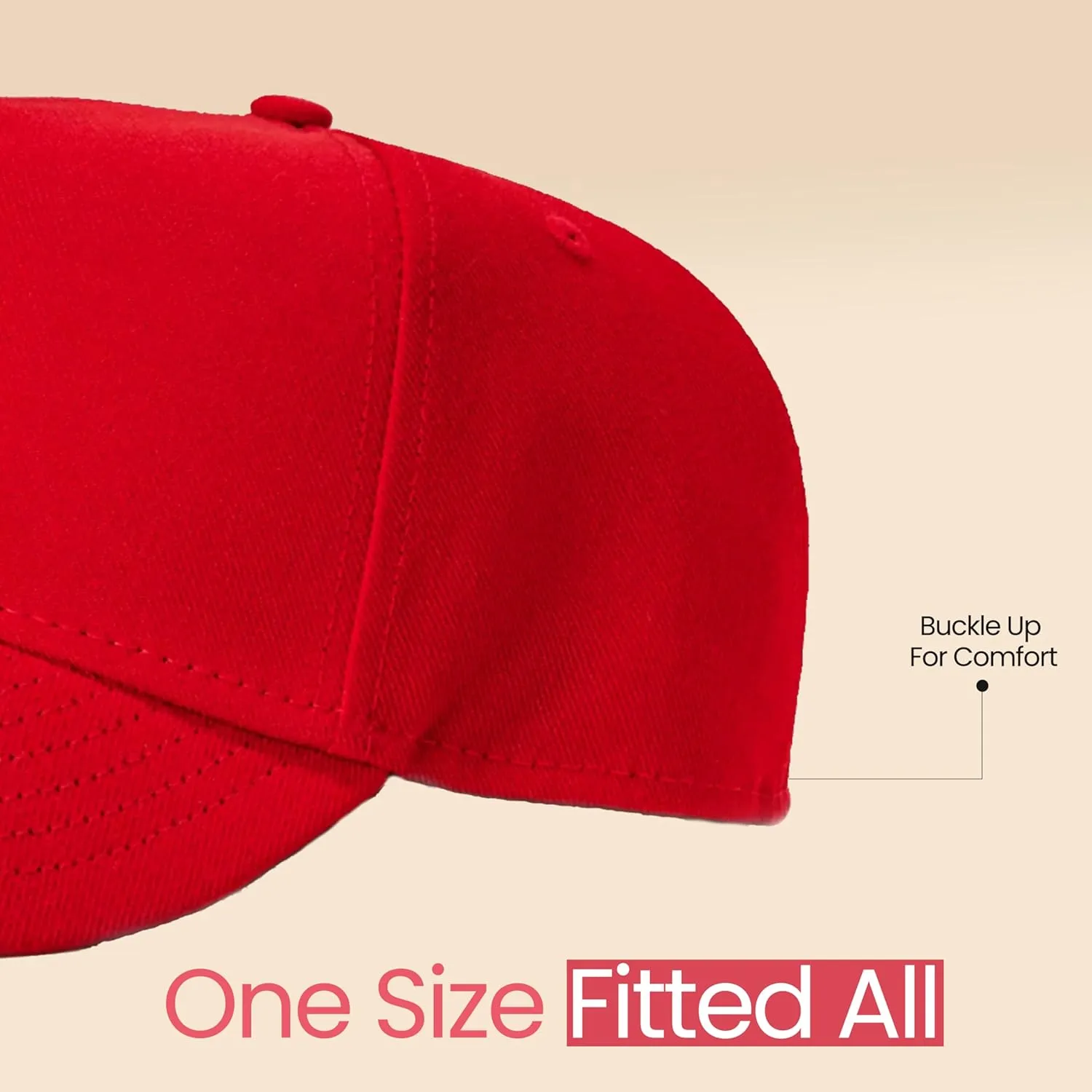 New York Baseball Cap Hat for Men and Women, Adjustable Pure Cotton, Buckle Up, One Size Fitted All