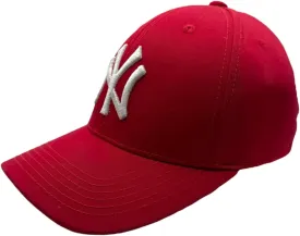 New York Baseball Cap Hat for Men and Women, Adjustable Pure Cotton, Buckle Up, One Size Fitted All