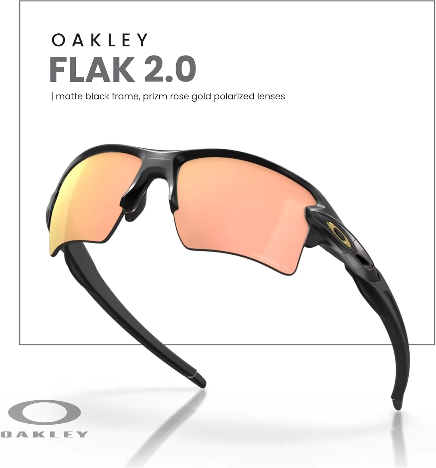 Oakley Flak 2.0 XL OO9188 Rectangle Sunglasses For Men   BUNDLE Leash   Designer iWear Care Kit