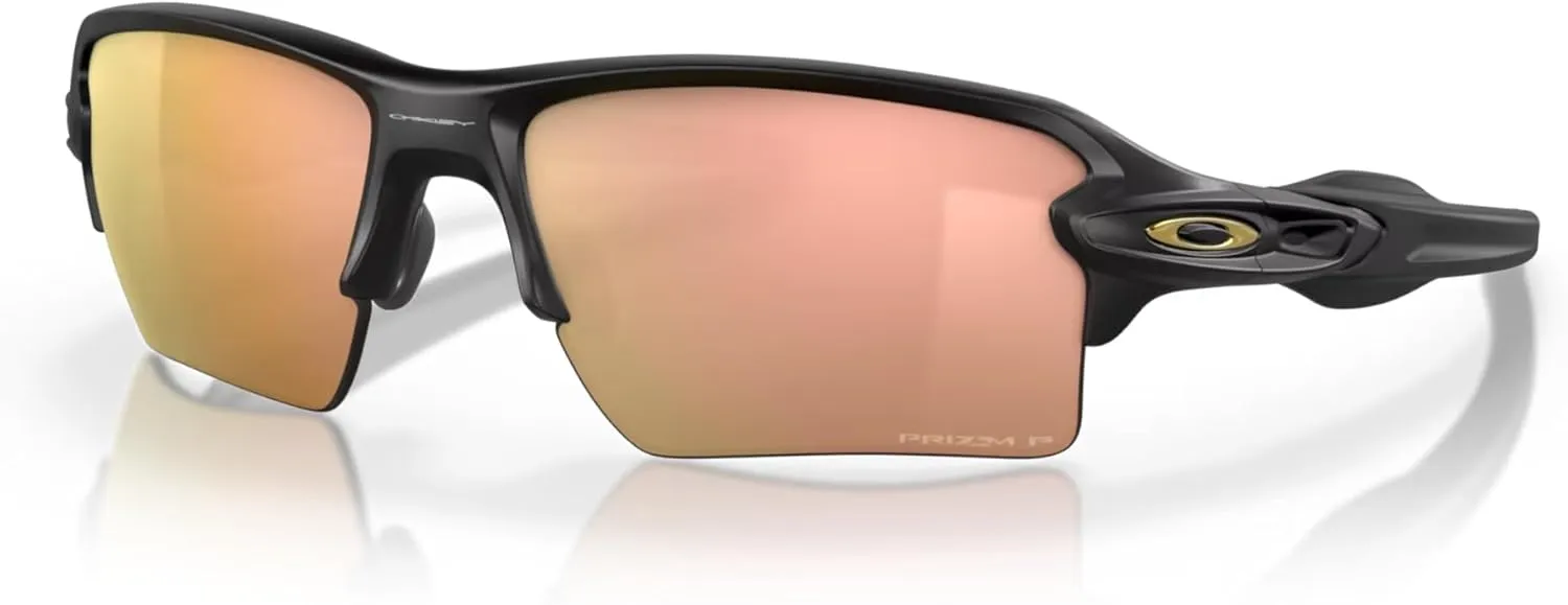 Oakley Flak 2.0 XL OO9188 Rectangle Sunglasses For Men   BUNDLE Leash   Designer iWear Care Kit