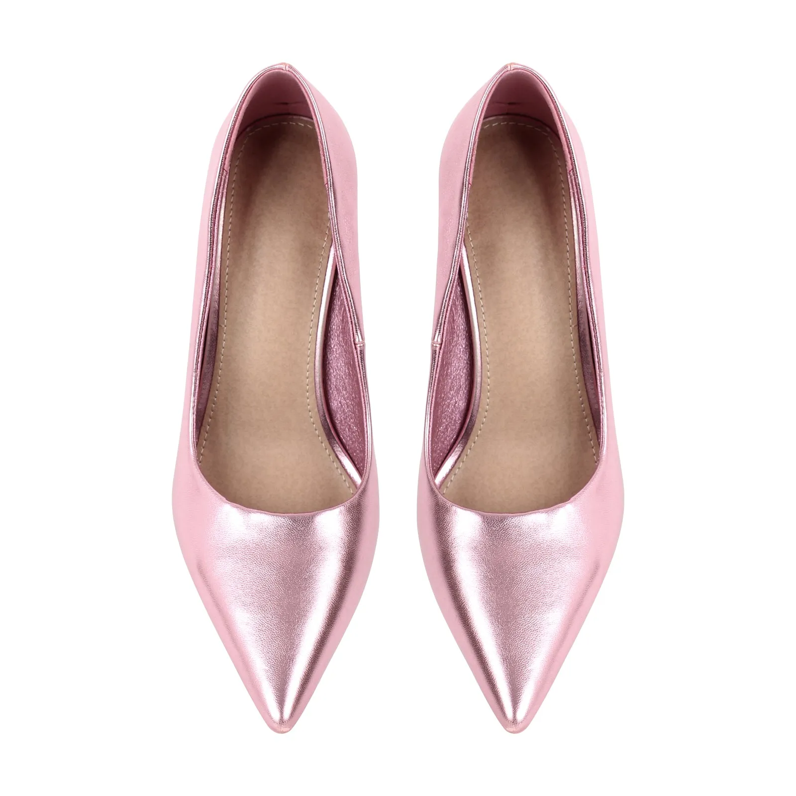 Onlymaker Pumps Multicolor Pointed Toe High Heels