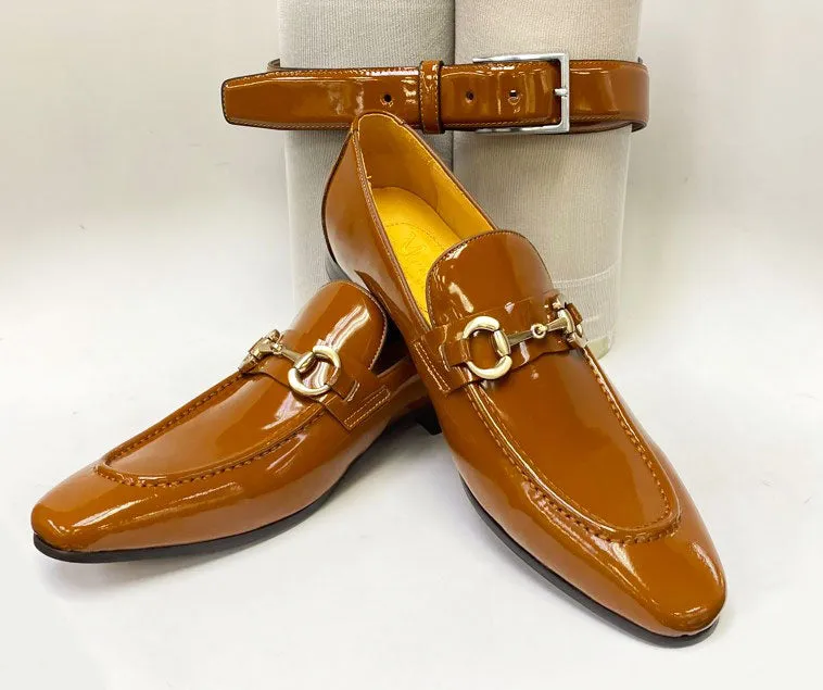 Patent Leather Belt Spice