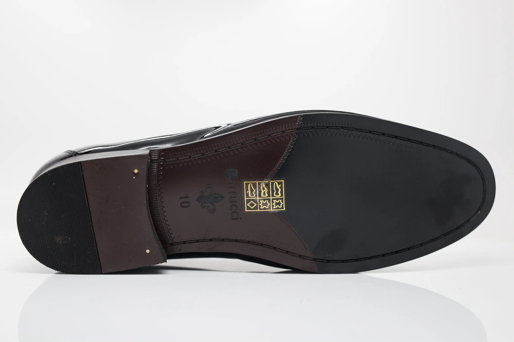 Patent Leather Formal Loafer Black