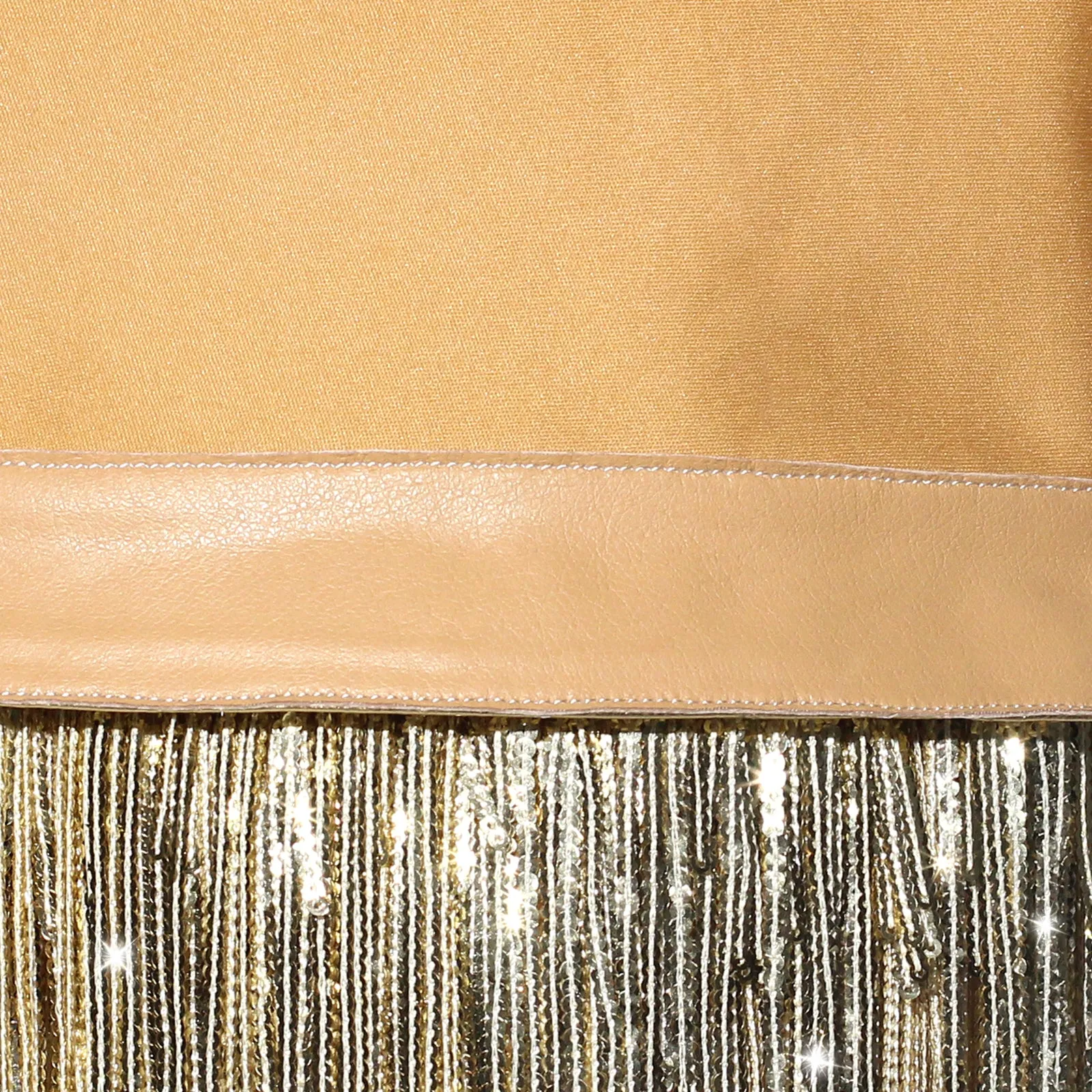 Pointed Toe Stiletto Fringe Metallic Over The Knee Boots