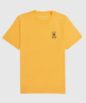 Psycho Bunny Crosby Reflective Print Graphic Tee - Orange Soda
