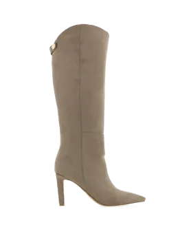 QUENNA - GREY SUEDE