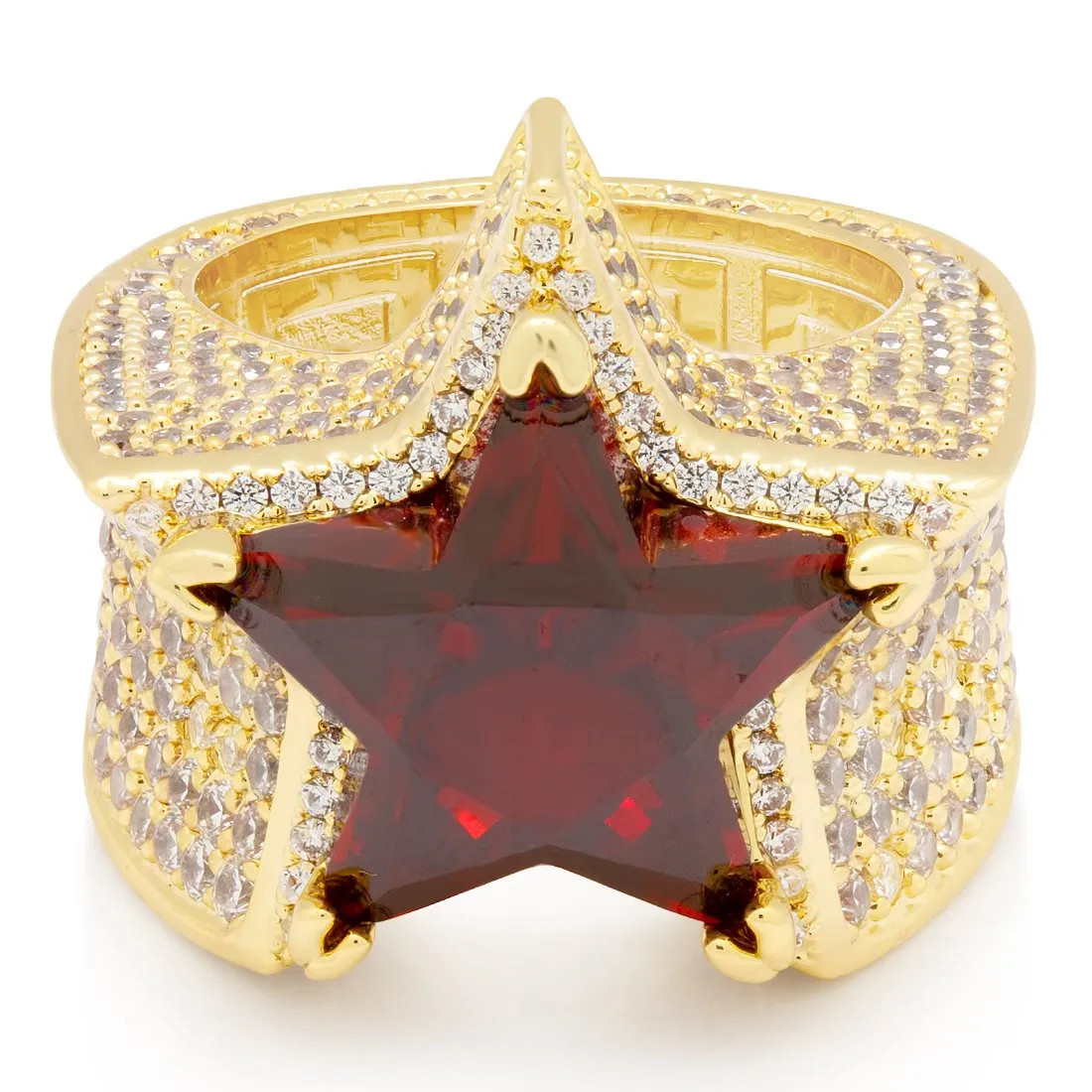 Ruby Star Ring