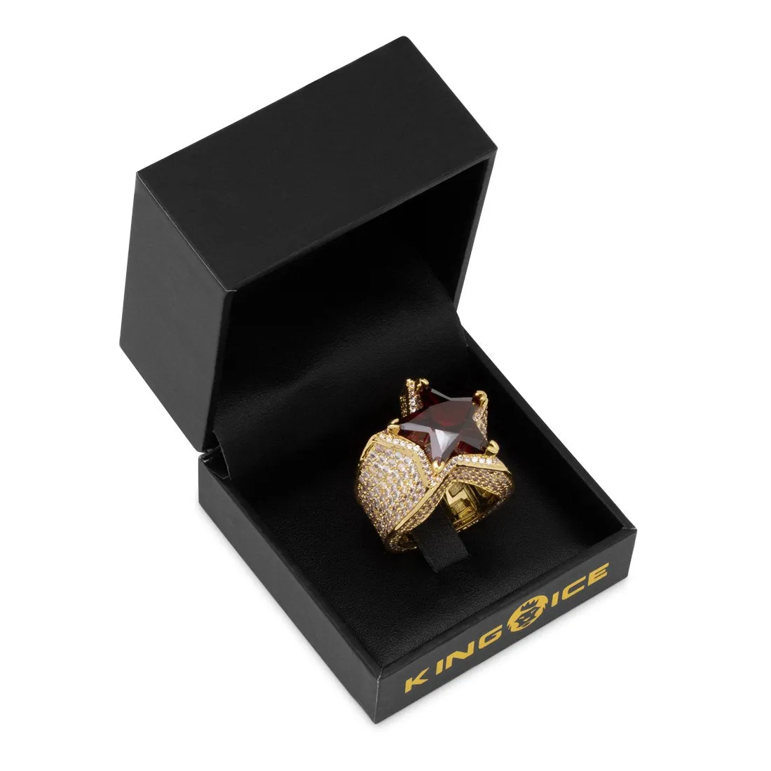 Ruby Star Ring