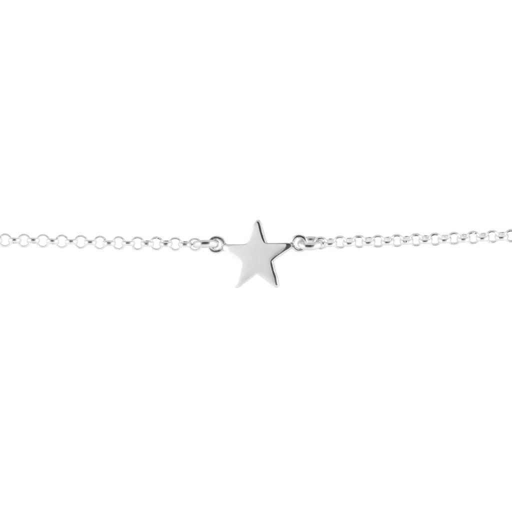Silver Star Bracelet