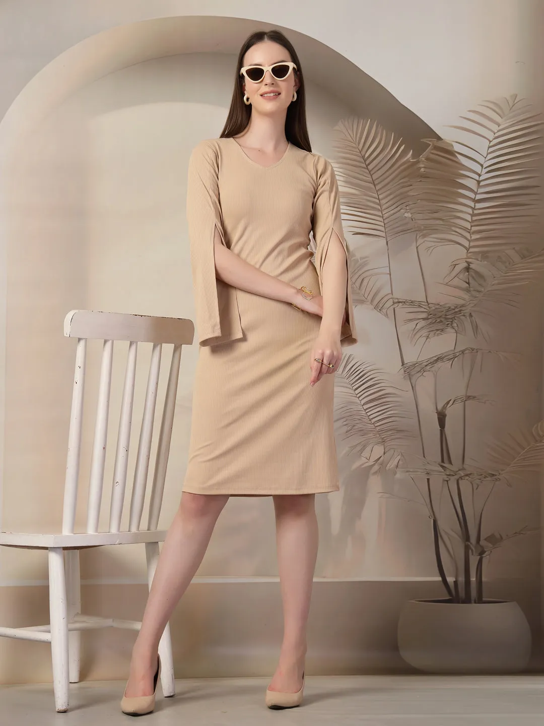 Style Quotient Women Rib knit Dress