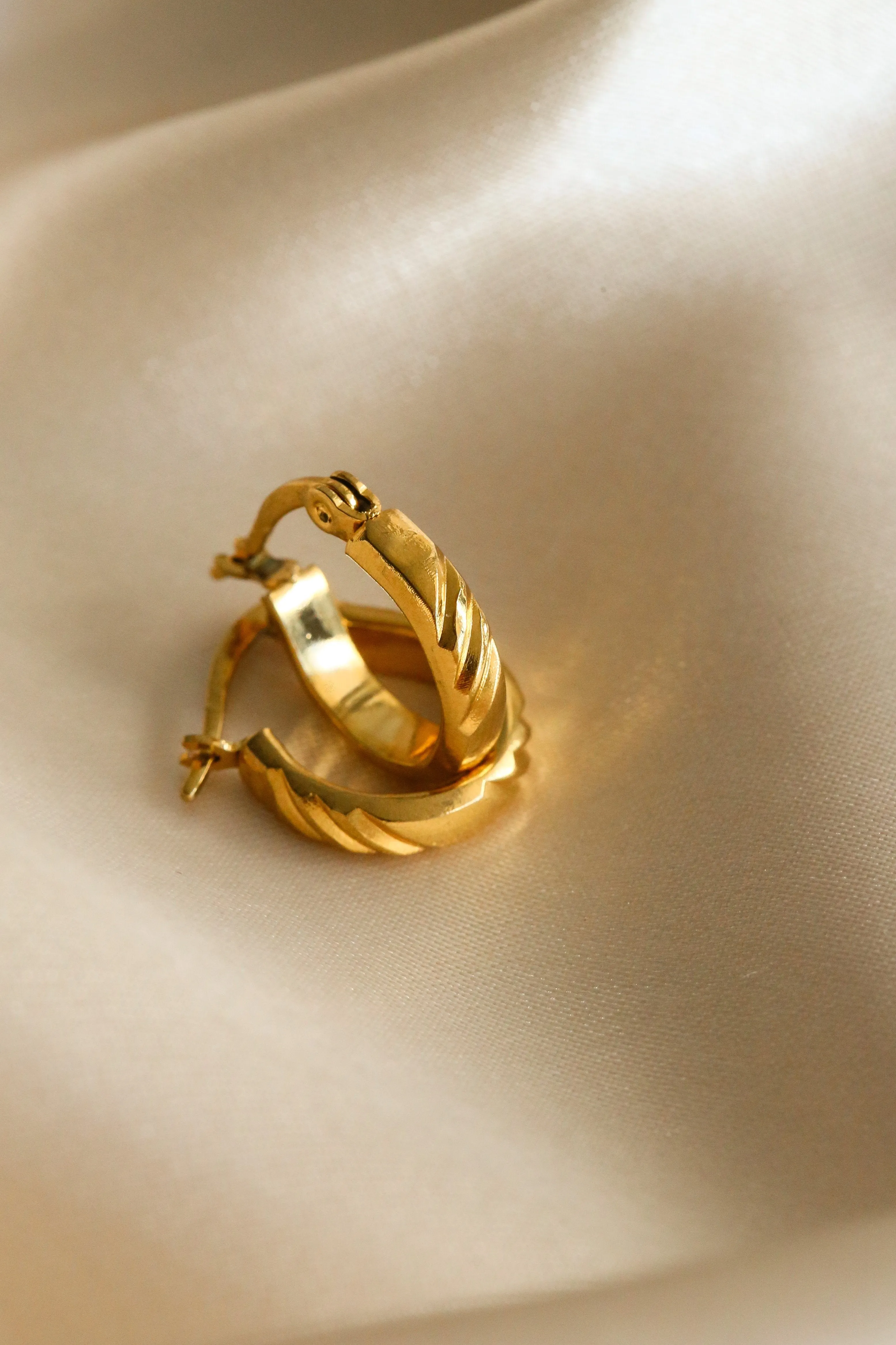 Sunshine Hoop Earrings