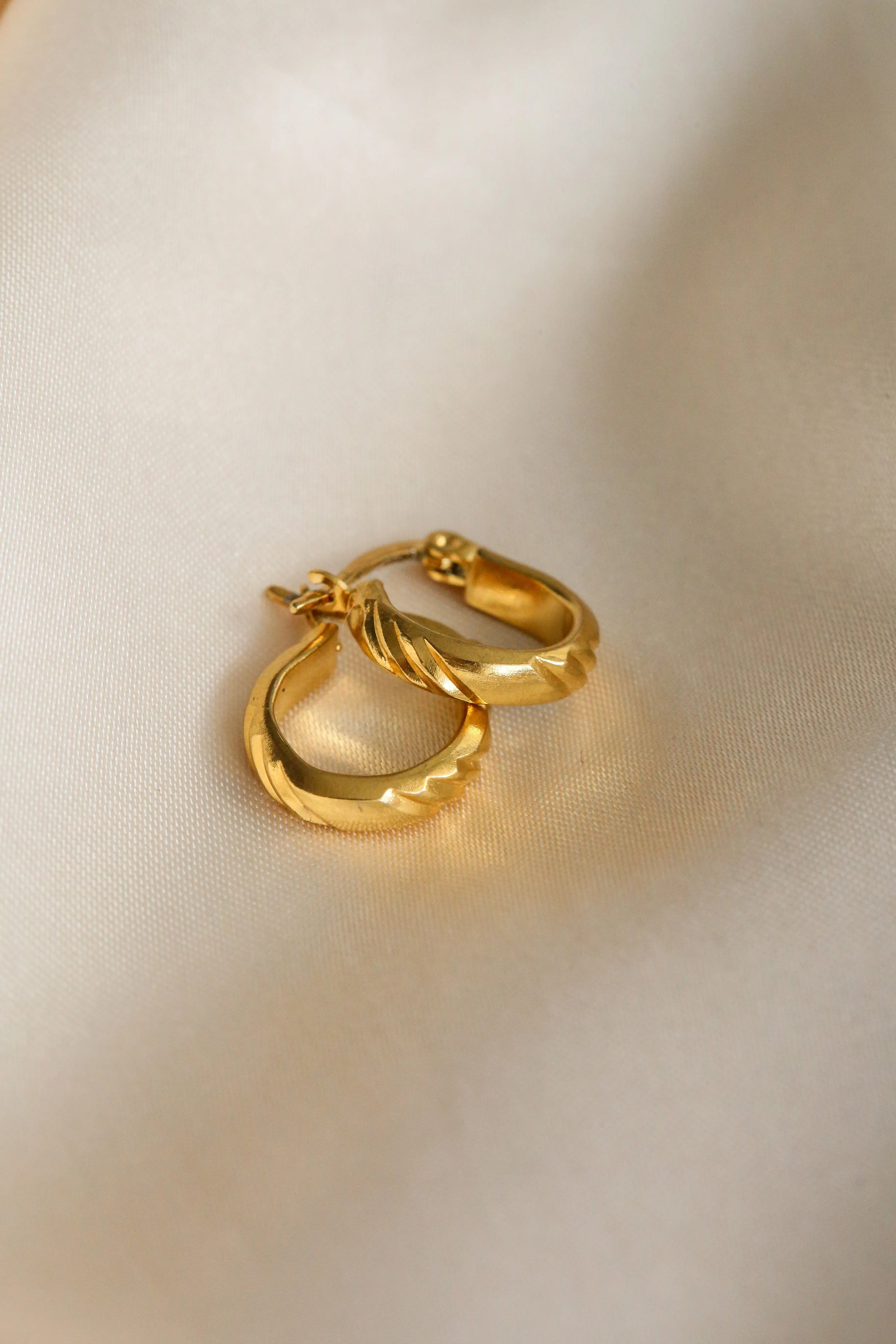 Sunshine Hoop Earrings