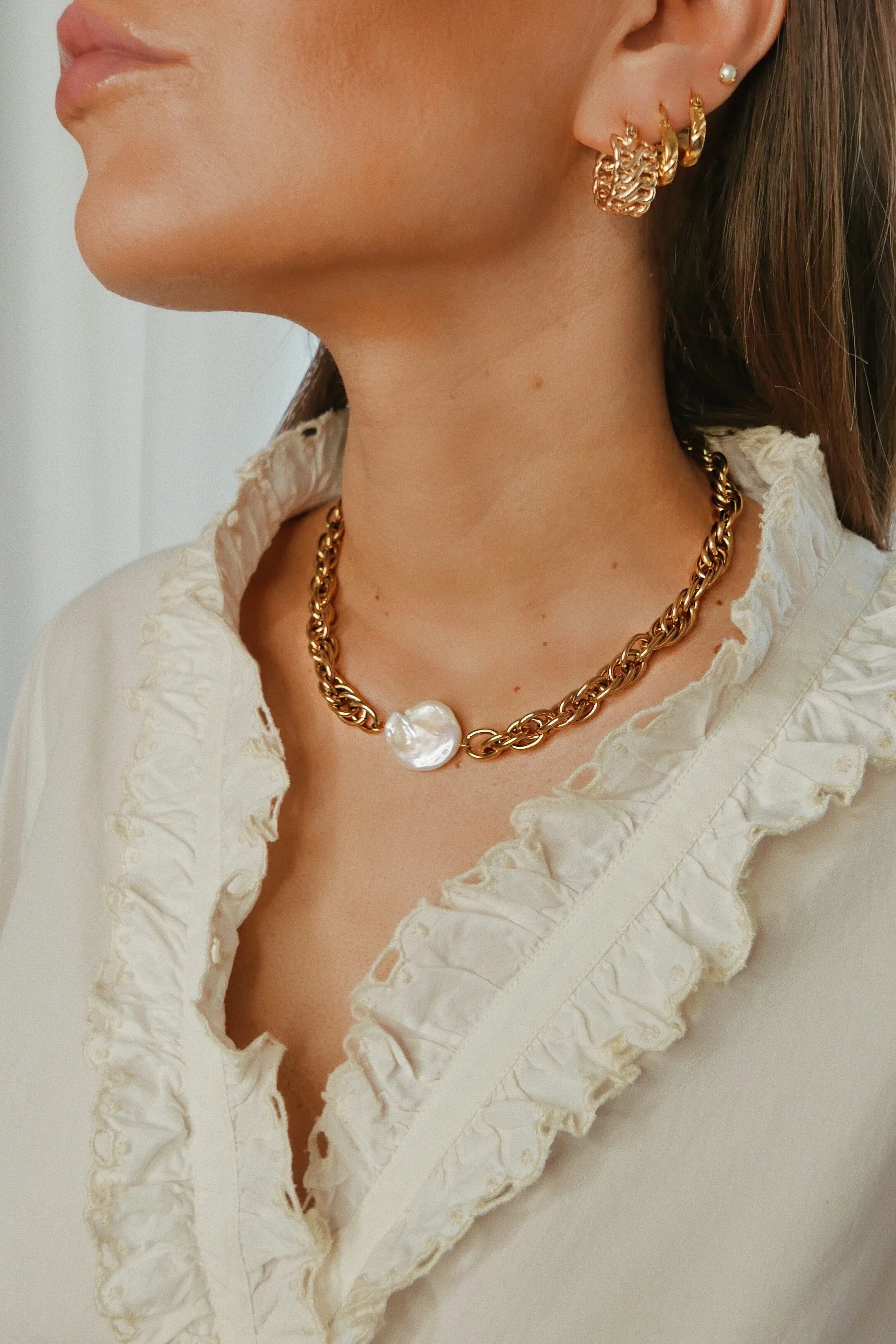 Sunshine Hoop Earrings