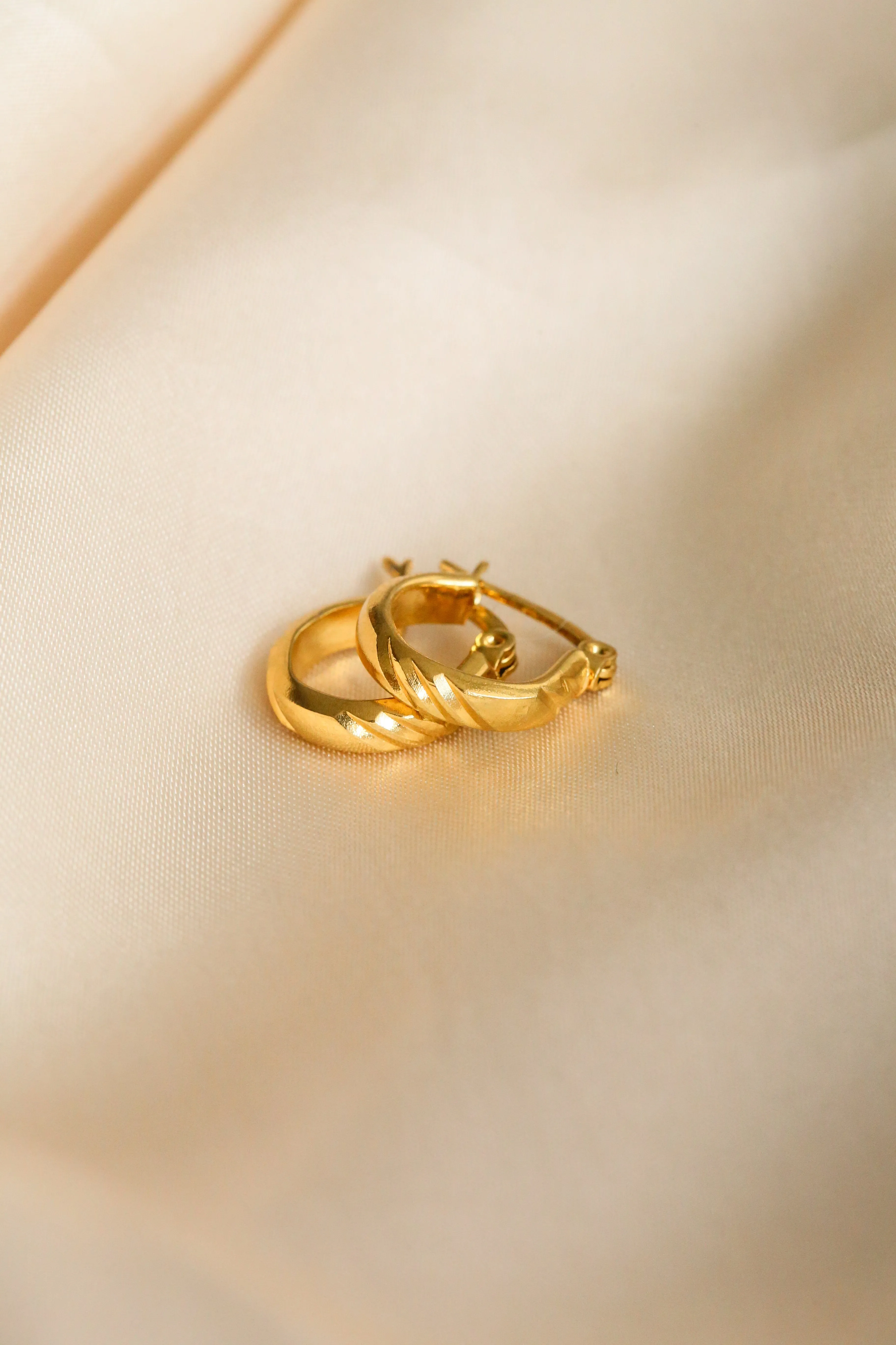 Sunshine Hoop Earrings