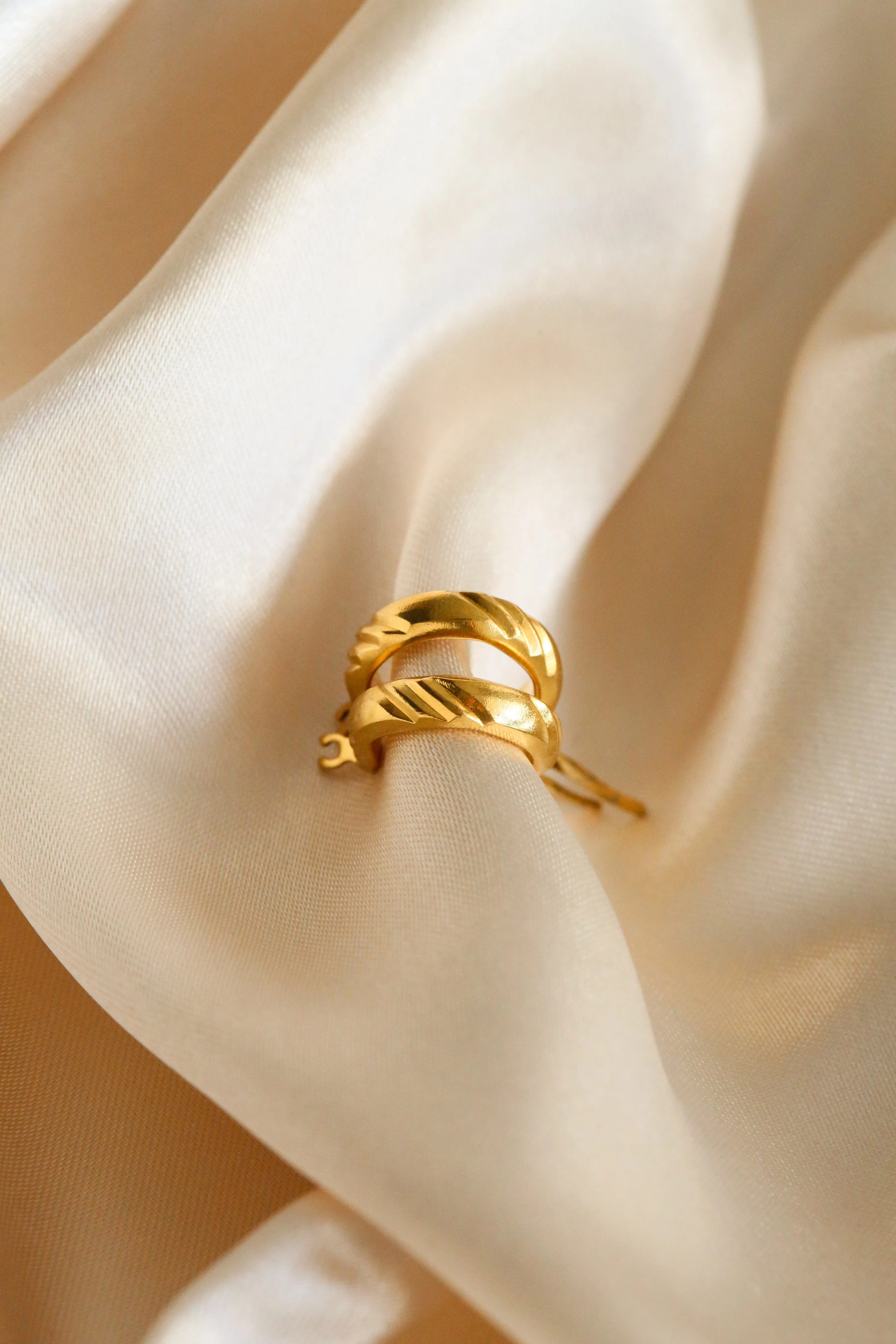 Sunshine Hoop Earrings