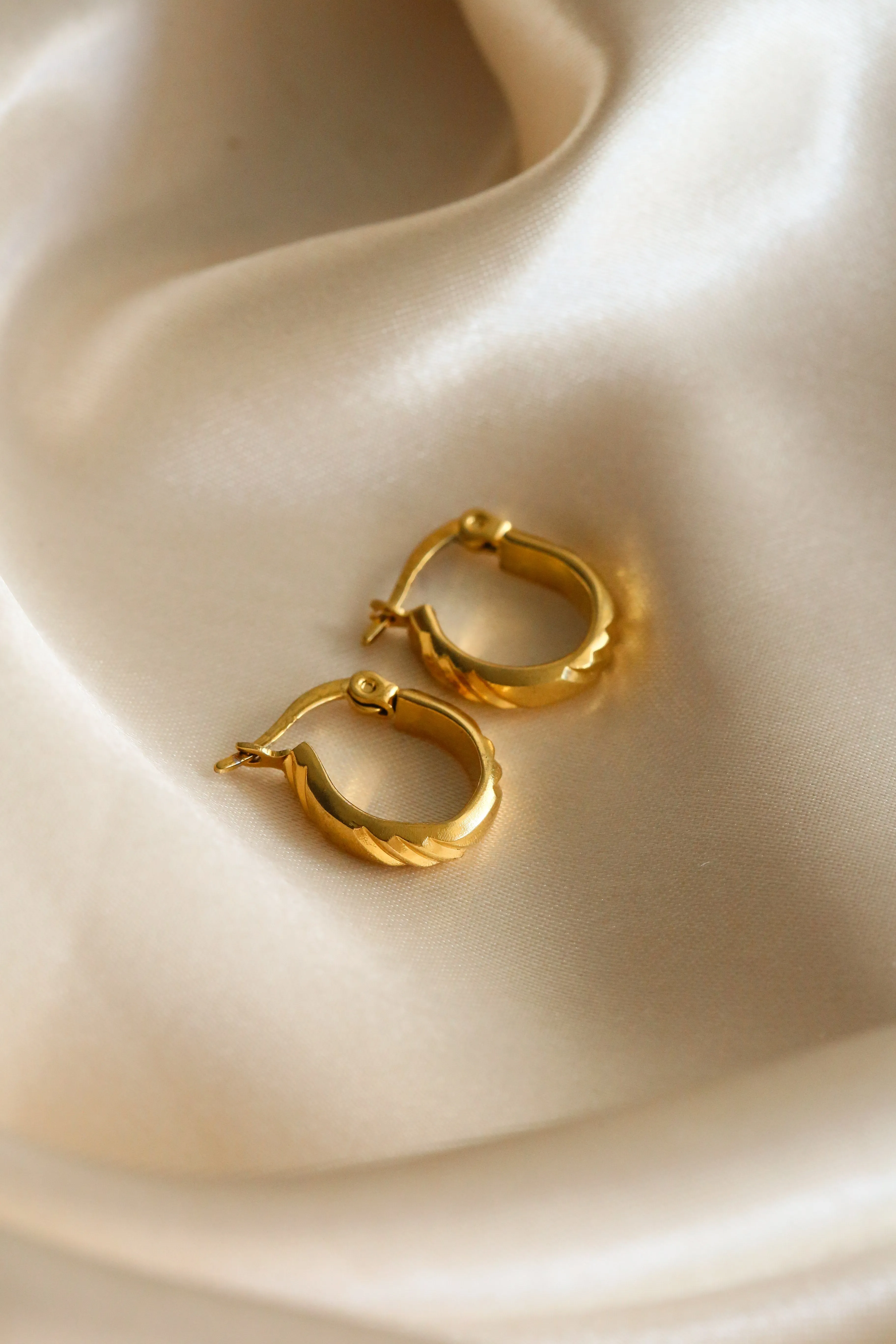 Sunshine Hoop Earrings