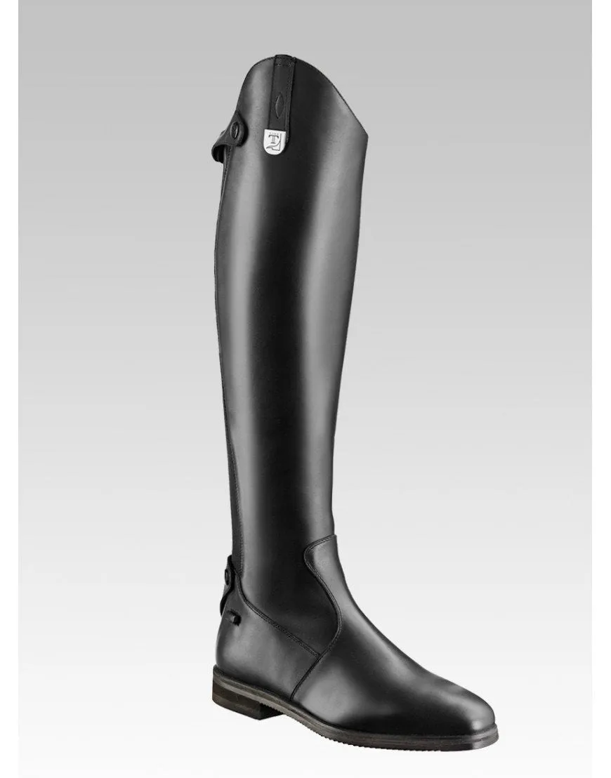Tucci Time Sofia Patent Border Crystal Top Dress Boot
