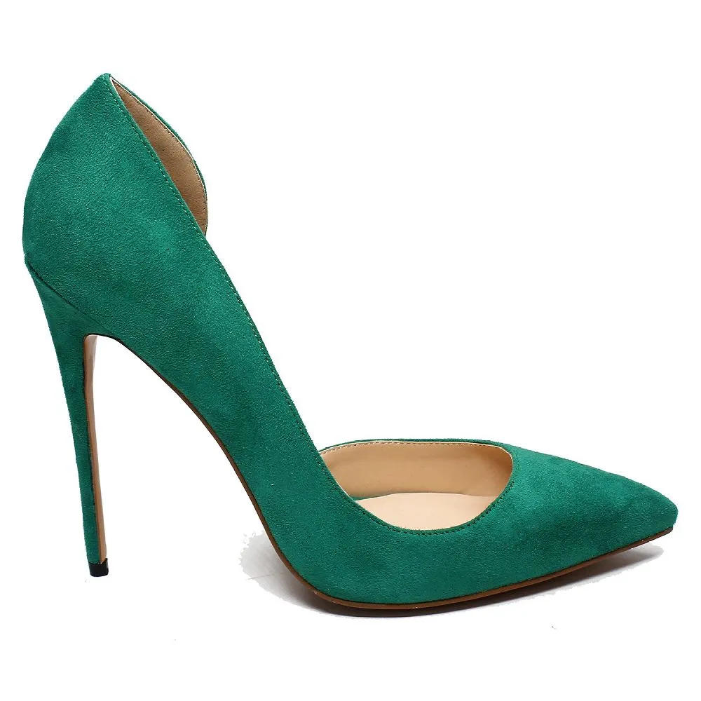 Tucomosi Wedding Shoes Point Toe High Heel Pump
