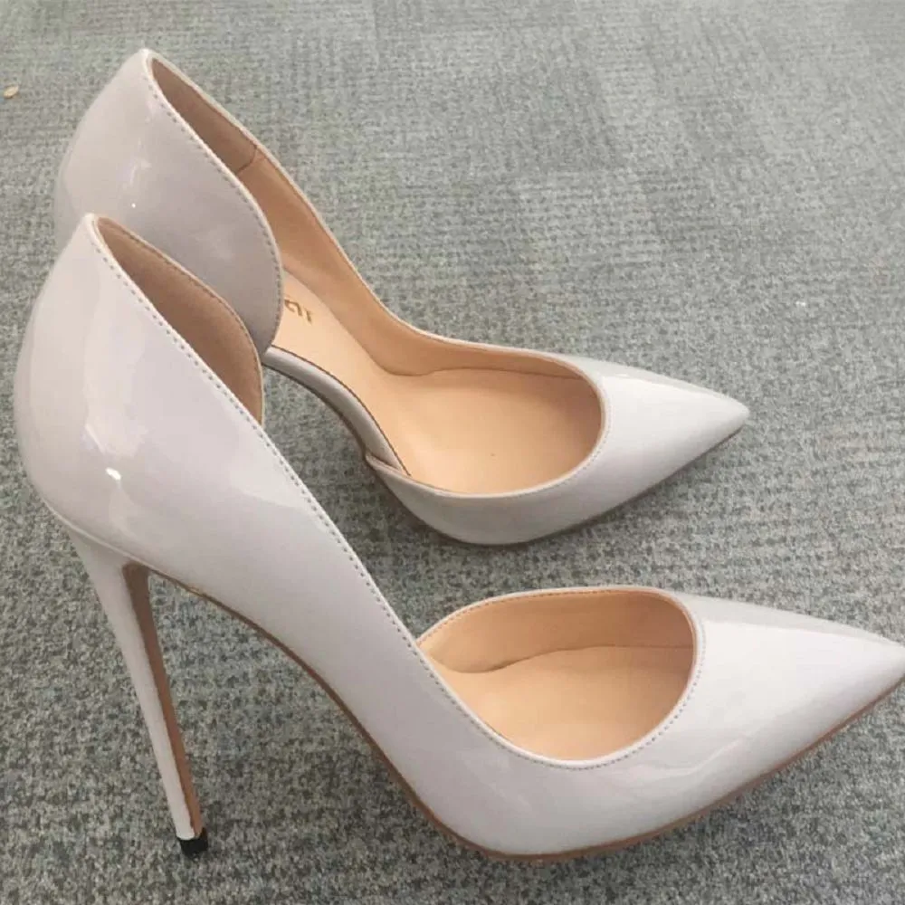 Tucomosi Wedding Shoes Point Toe High Heel Pump