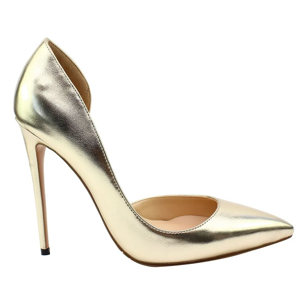 Tucomosi Wedding Shoes Point Toe High Heel Pump