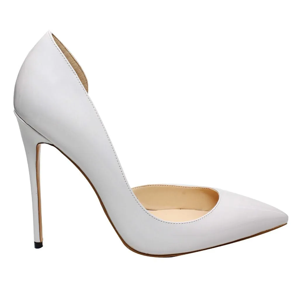 Tucomosi Wedding Shoes Point Toe High Heel Pump