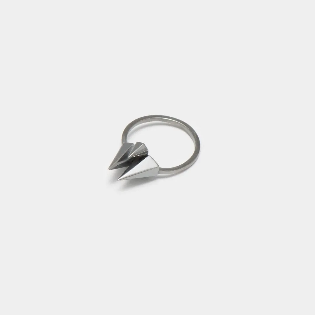 Wanted Dream - ring - sterling silver 925 - dark rhodium