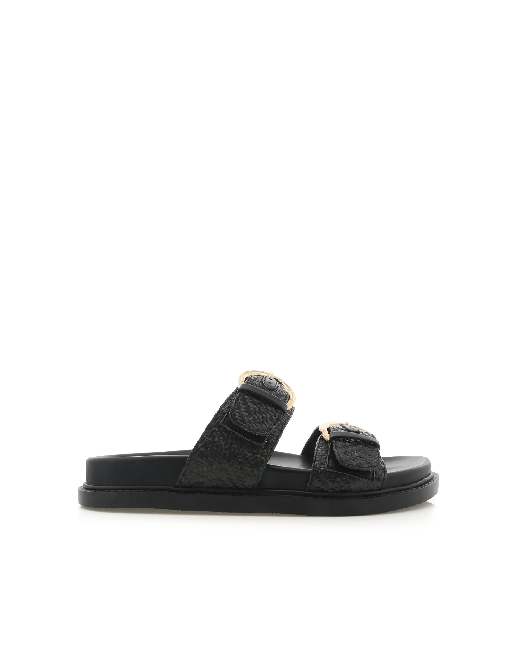 WILMER - BLACK RAFFIA