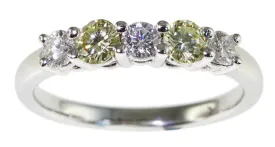 Yellow Diamond Ring