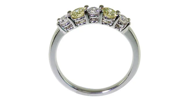 Yellow Diamond Ring